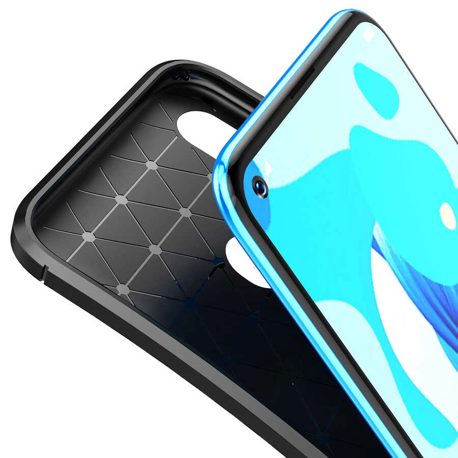 Huawei Uyumlu P20 Lite 2019 Kılıf Zore Negro Silikon Kapak