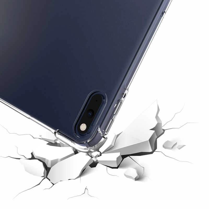 Huawei Uyumlu MatePad 10.4 Kılıf Zore Tablet Nitro Toz Korumalı Shock Silikon Kapak