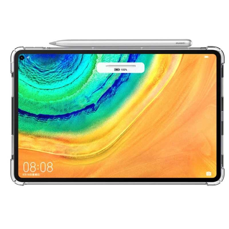 Huawei Uyumlu MatePad 10.4 Kılıf Zore Tablet Nitro Toz Korumalı Shock Silikon Kapak