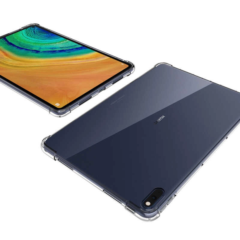 Huawei Uyumlu MatePad 10.4 Kılıf Zore Tablet Nitro Toz Korumalı Shock Silikon Kapak