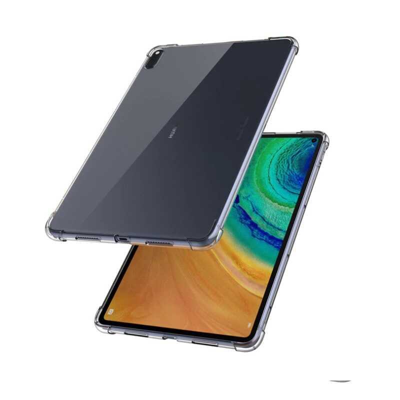 Huawei Uyumlu MatePad 10.4 Kılıf Zore Tablet Nitro Toz Korumalı Shock Silikon Kapak