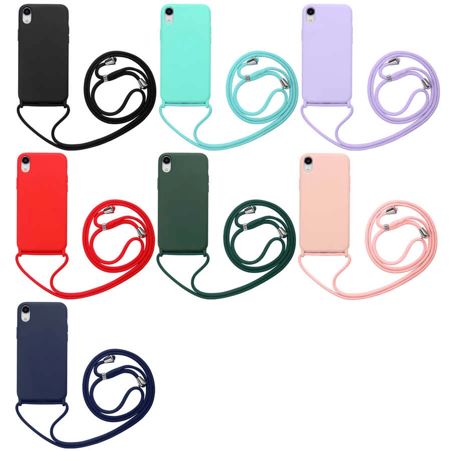 iPhone Uyumlu XR 6.1 Kılıf Zore Ropi Kapak