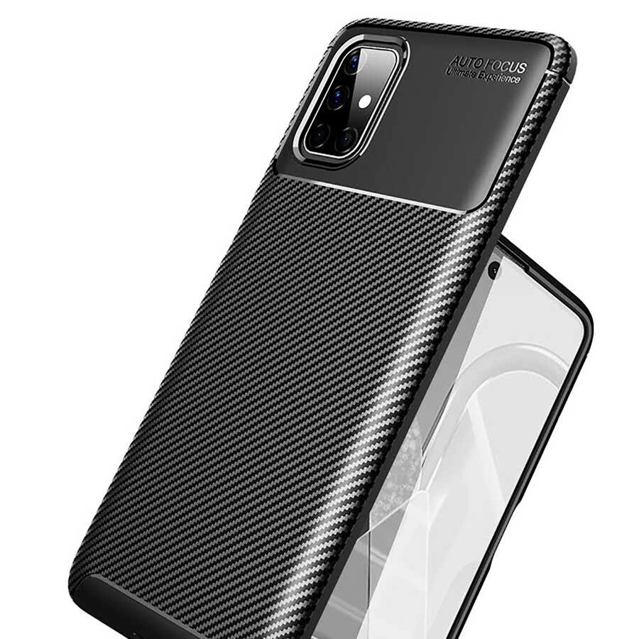 Galaxy Uyumlu M51 Kılıf Zore Negro Silikon Kapak