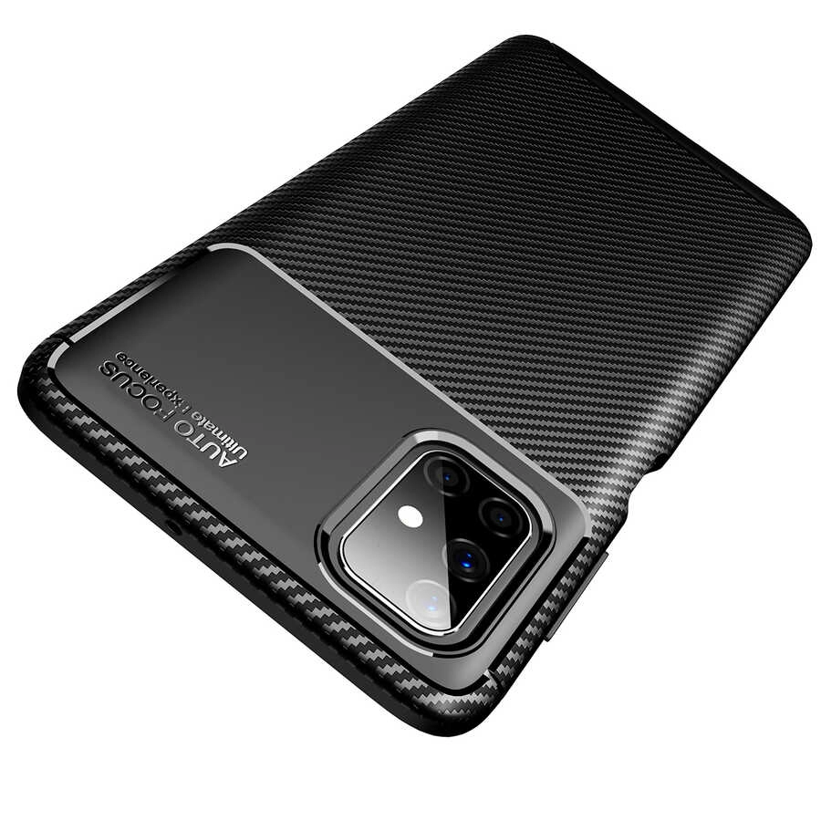 Galaxy Uyumlu M51 Kılıf Zore Negro Silikon Kapak