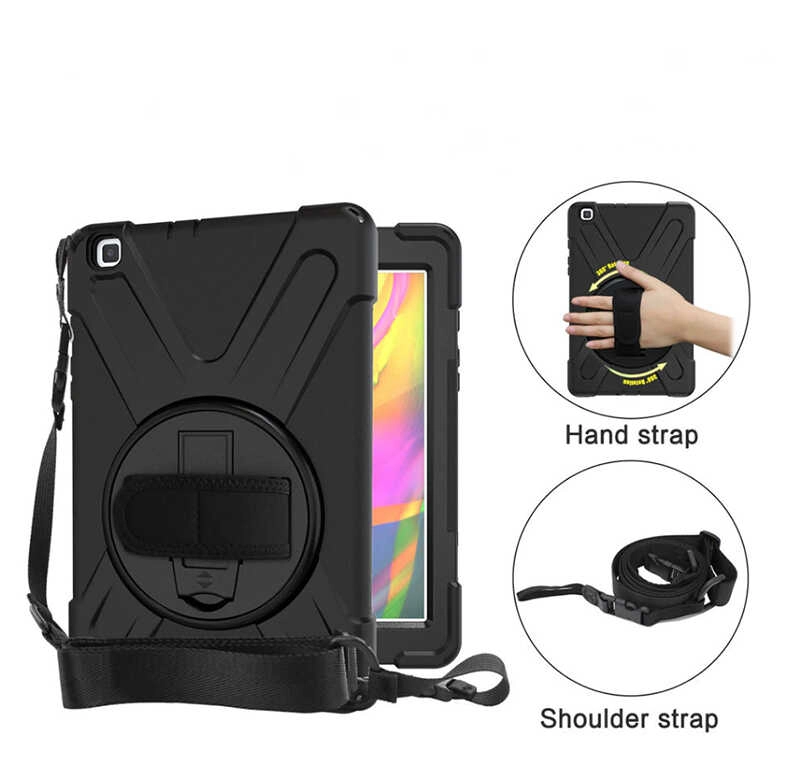 Galaxy Uyumlu Tab S6 Lite P610 Kılıf Zore Defender Tablet Silikon