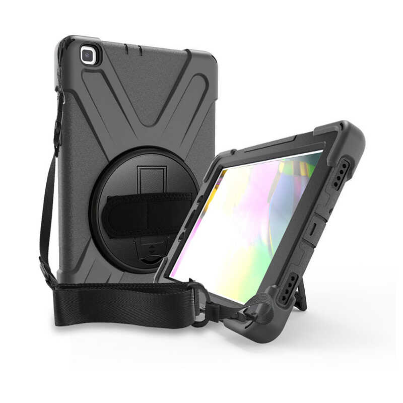 Galaxy Uyumlu Tab S6 Lite P610 Kılıf Zore Defender Tablet Silikon