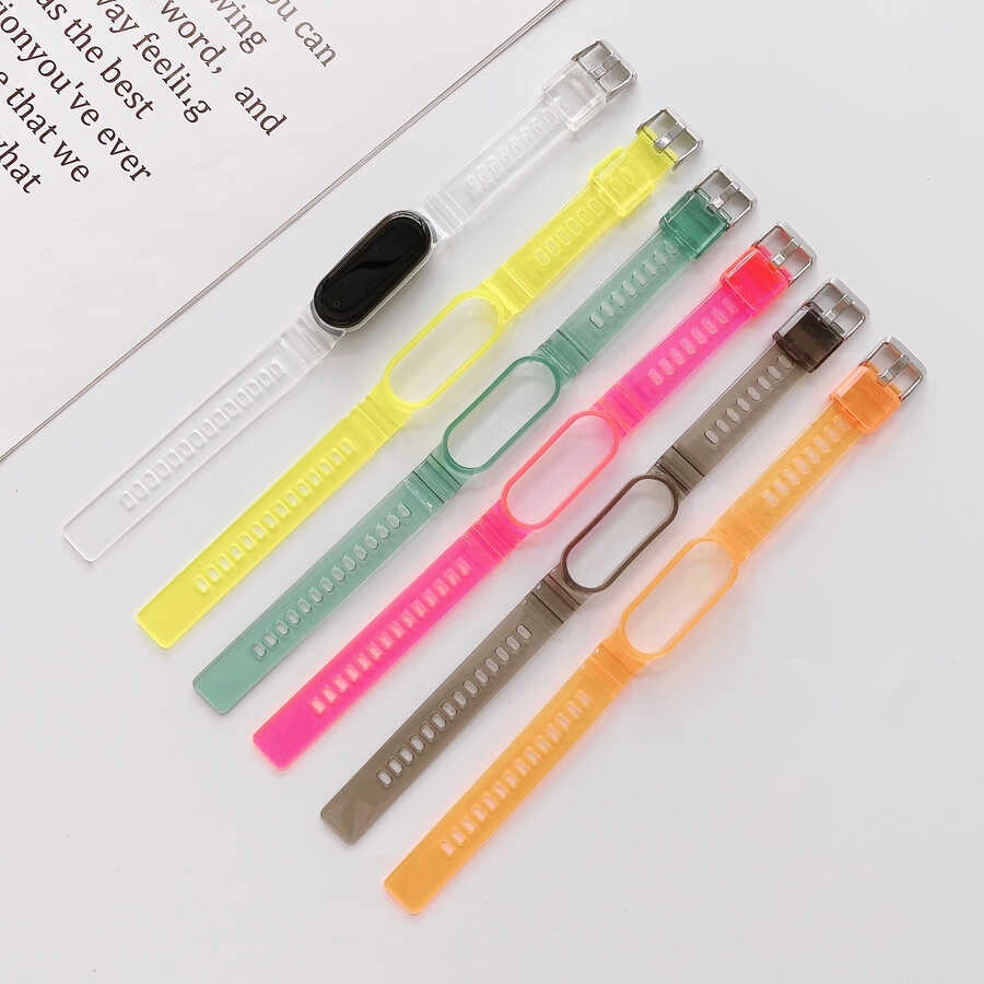 Xiaomi Uyumlu  Mi Band 5 KRD-27 Silikon Kordon