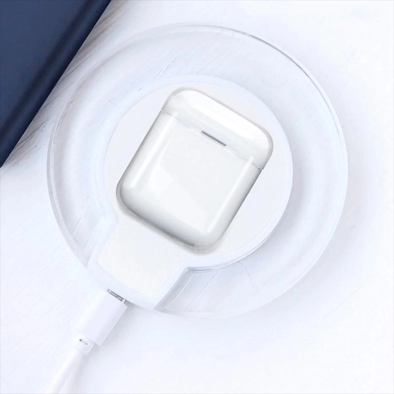 Airpods Uyumlu Kılıf Şeffaf Sert Kristal Zore Airbag 14 Kılıf