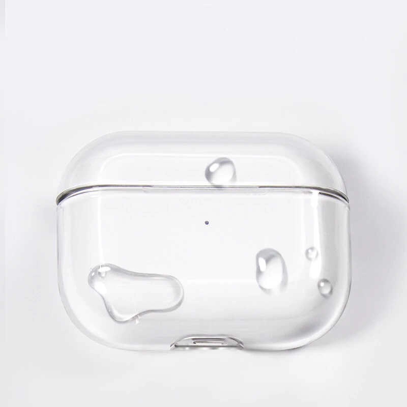 Airpods Uyumlu Pro Kılıf Şeffaf Sert Kristal Zore Airbag 14 Kılıf