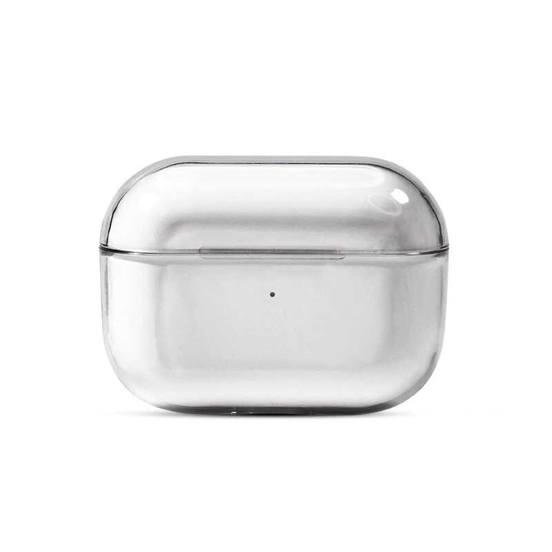 Airpods Uyumlu Pro Kılıf Şeffaf Sert Kristal Zore Airbag 14 Kılıf