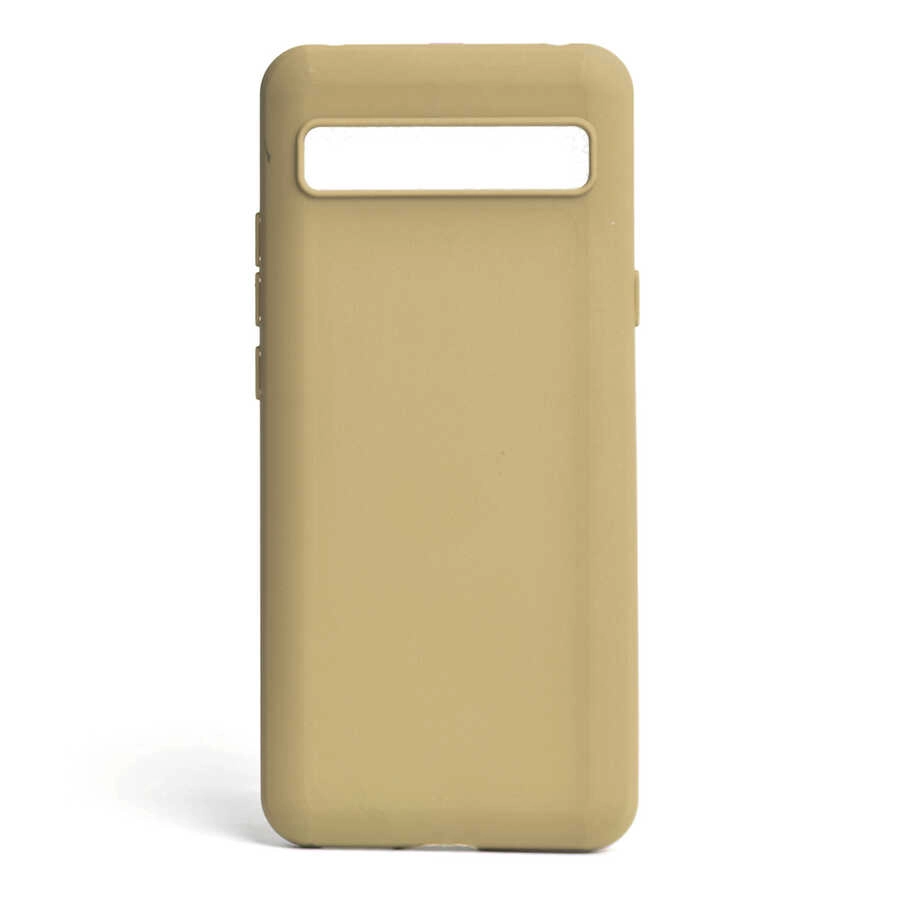 TCL 10 Plus Kılıf Zore Biye Silikon-Gold