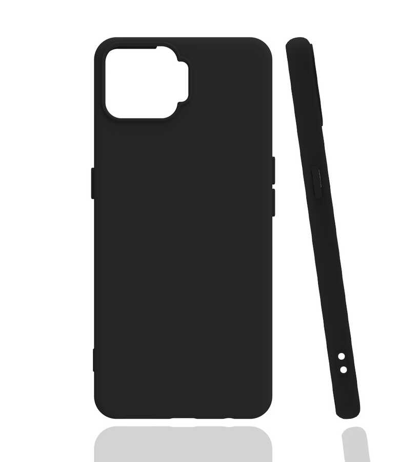 Oppo A73 Kılıf Zore Biye Silikon-Siyah