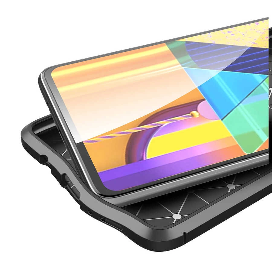 Galaxy Uyumlu M51 Kılıf Zore Niss Silikon Kapak