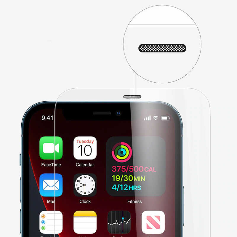 iPhone Uyumlu 12 Zore Vox Cam Temperli Ekran Koruyucu