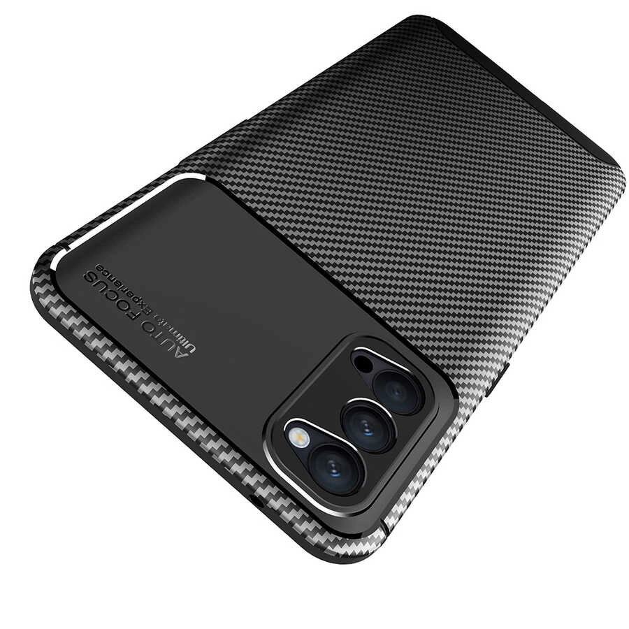 Oppo Reno 4 Kılıf Zore Negro Silikon Kapak