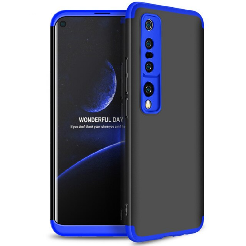 Xiaomi Uyumlu  Mi 10 Pro Kılıf Zore Ays Kapak-Siyah-mavi
