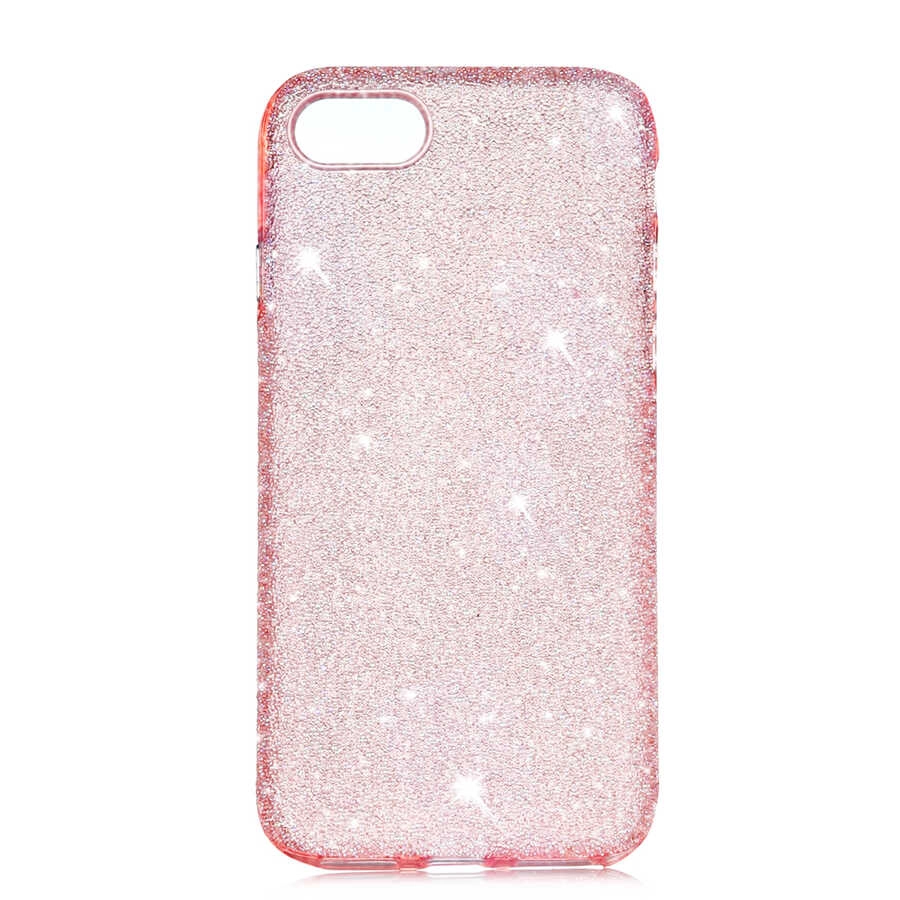 iPhone Uyumlu SE 2020 Kılıf ​​​Zore Eni Kapak-Pembe
