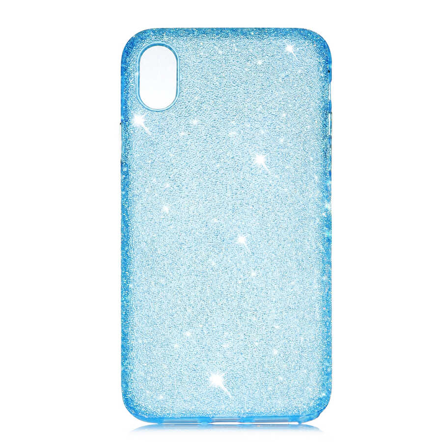 iPhone Uyumlu XR 6.1 Kılıf ​​​Zore Eni Kapak-Mavi