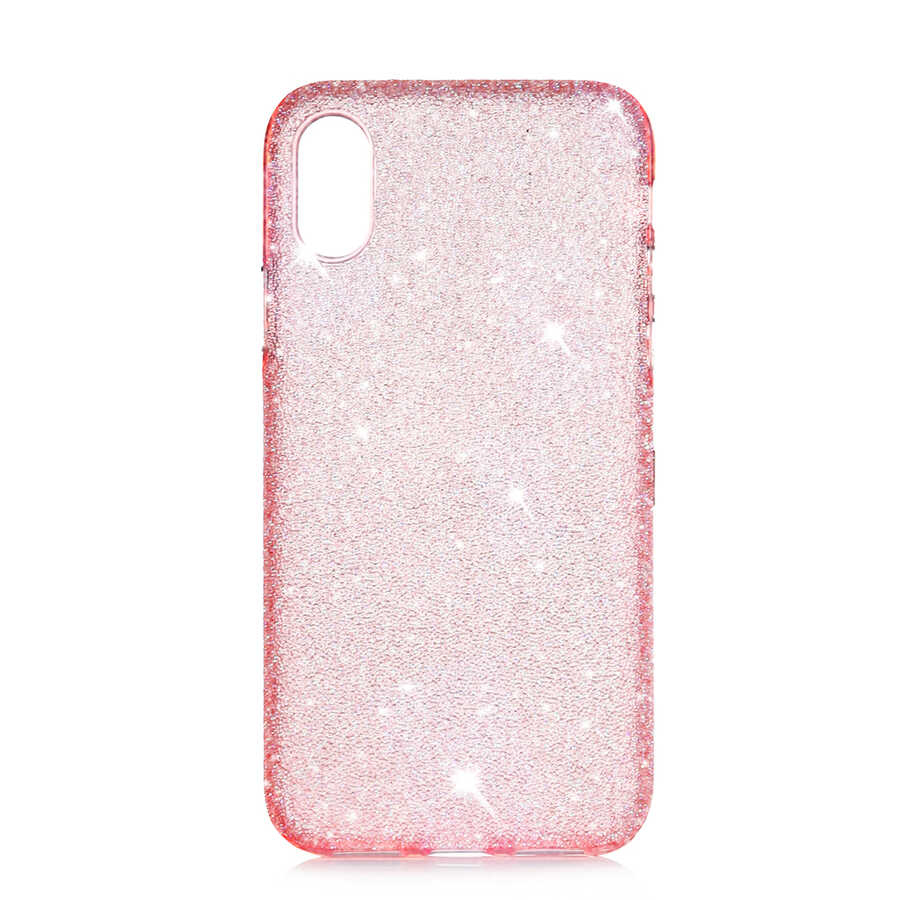 iPhone Uyumlu XS Max 6.5 Kılıf ​​​Zore Eni Kapak-Pembe