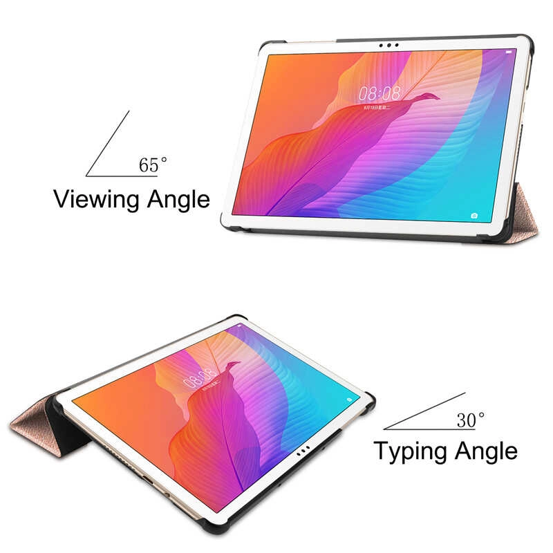 Huawei Uyumlu MatePad T10S Zore Smart Kapak Standlı 1-1 Kılıf