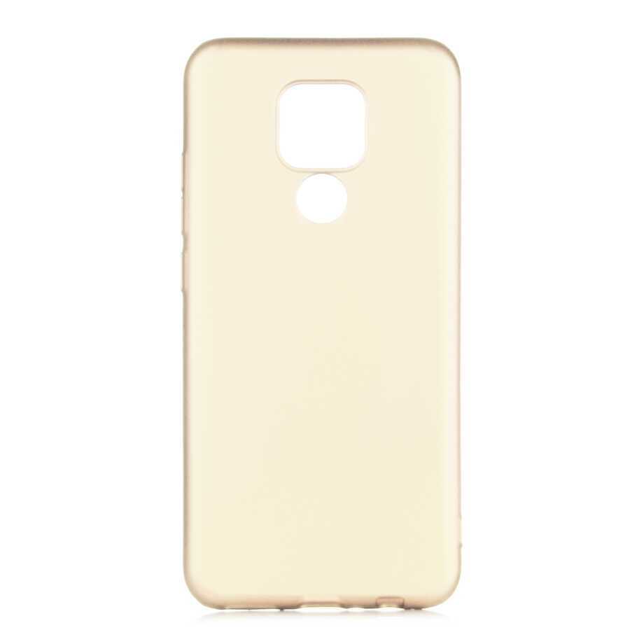 General Mobile 20 Kılıf Zore Premier Silikon Kapak-Gold