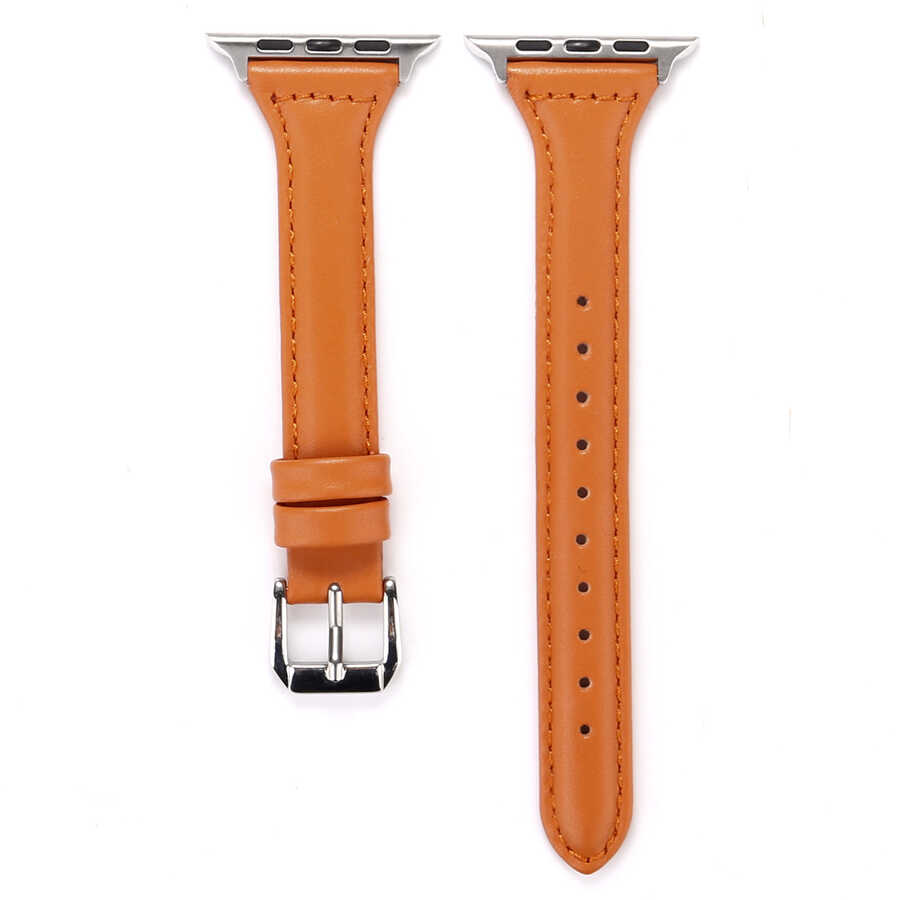 ​​​  Watch 44mm KRD-28 Deri Kordon-Kahverengi