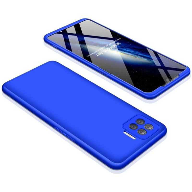 Oppo Reno 4 Lite Kılıf Zore Ays Kapak-Mavi