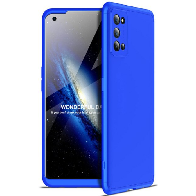 Realme 7 Pro Kılıf Zore Ays Kapak-Mavi