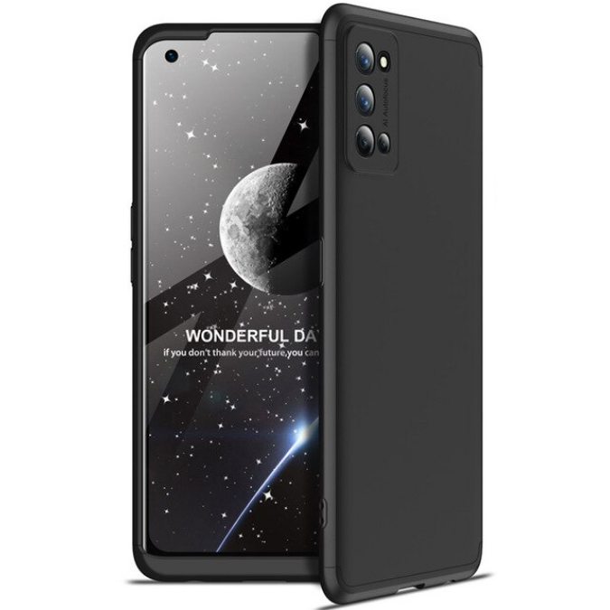 Realme 7 Pro Kılıf Zore Ays Kapak-Siyah