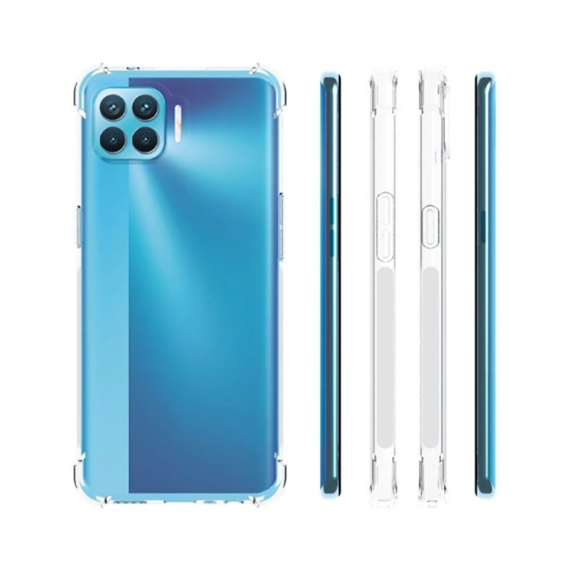 Oppo Reno 4 Lite Kılıf Zore Nitro Toz Korumalı Shock Silikon