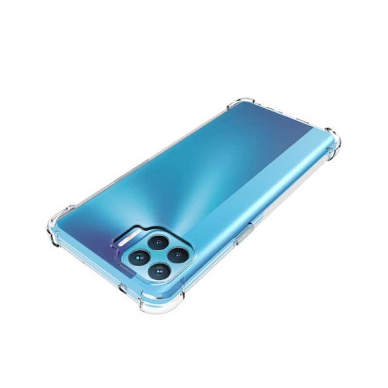 Oppo Reno 4 Lite Kılıf Zore Nitro Toz Korumalı Shock Silikon