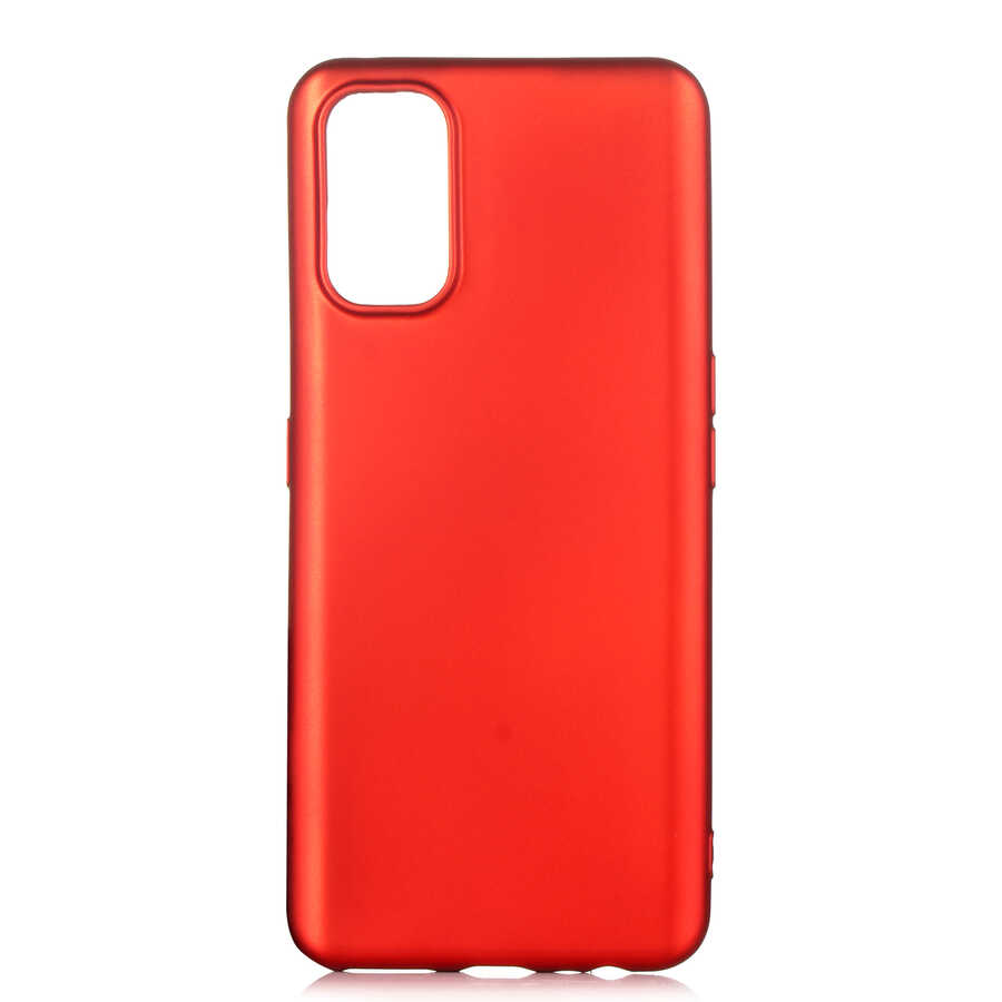 Realme 7 Pro Kılıf Zore Premier Silikon Kapak-Kırmızı