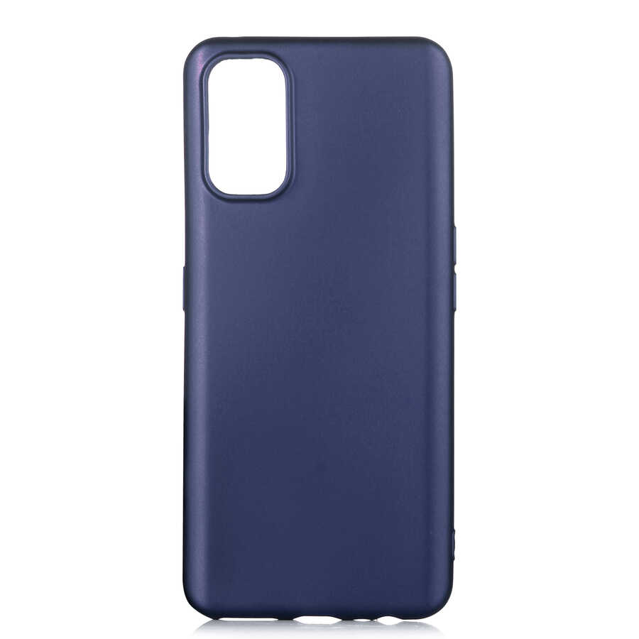 Realme 7 Pro Kılıf Zore Premier Silikon Kapak-Lacivert