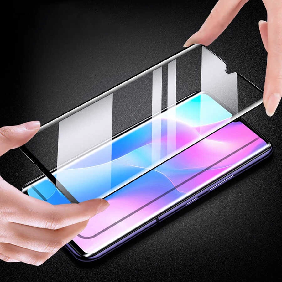 Xiaomi Uyumlu  Mi Note 10 Lite Zore Full Yapışkanlı Cam Ekran Koruyucu