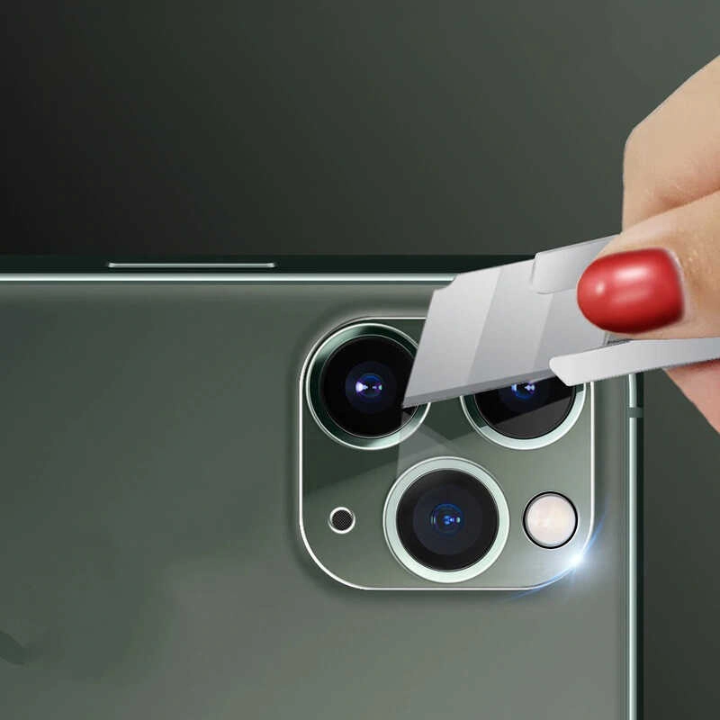 iPhone Uyumlu 12 Pro Zore Kamera Lens Koruyucu Cam Filmi