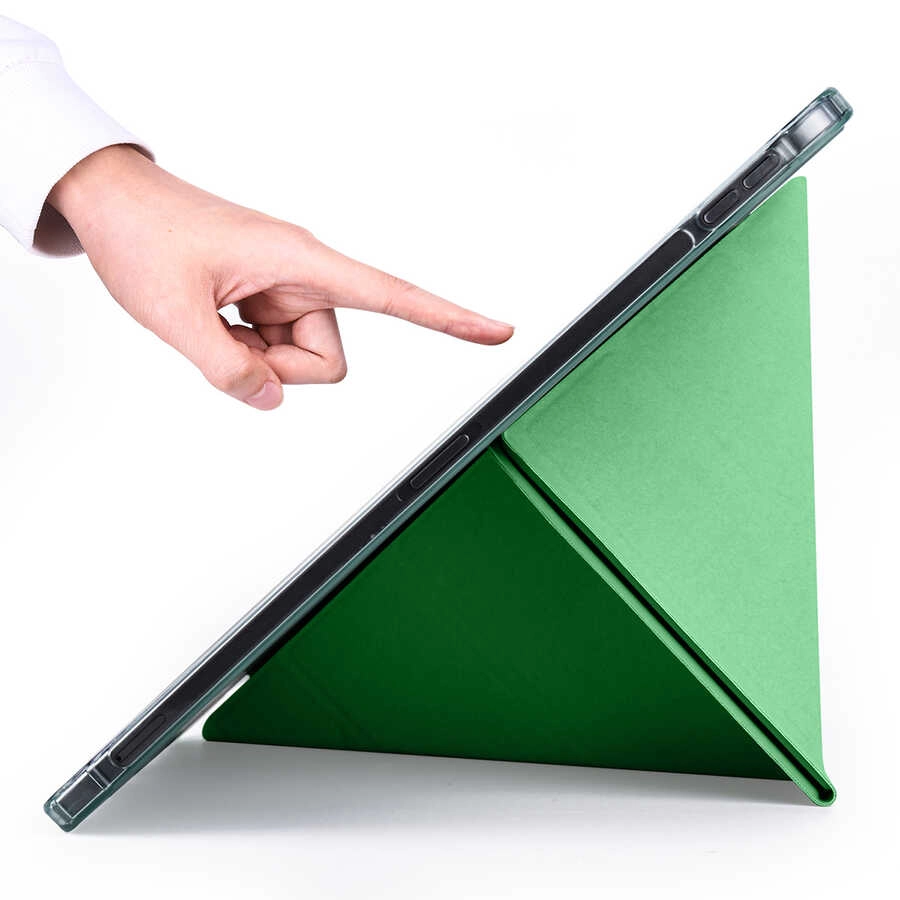 iPad Uyumlu Pro 11 2020 (2.Nesil) Kılıf Zore Tri Folding Kalem Bölmeli Standlı Kılıf