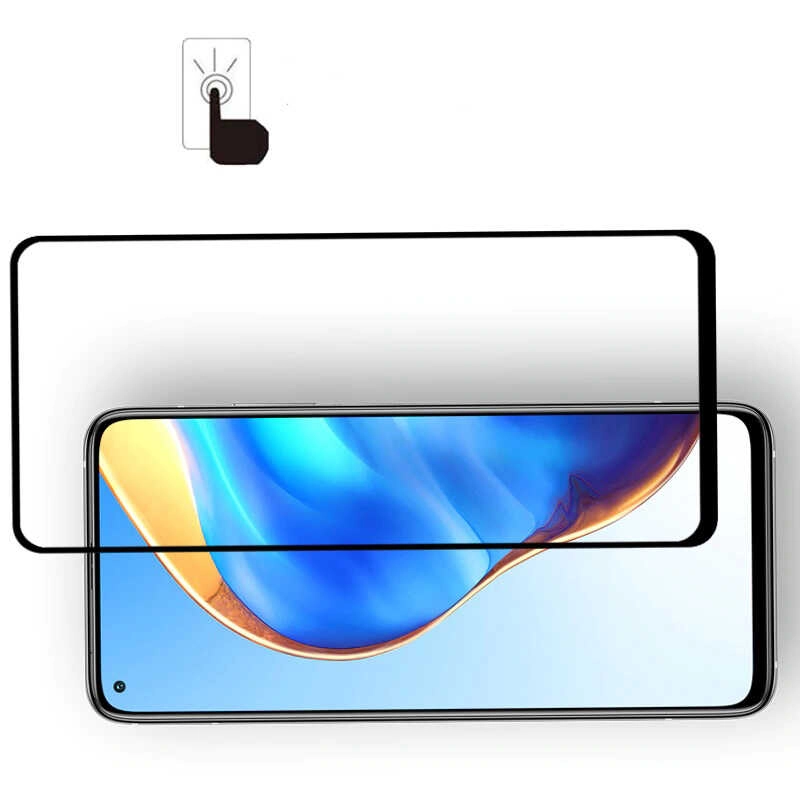Xiaomi Uyumlu  Mi 10T Pro 5G Zore Kenarları Kırılmaya Dayanıklı Cam Ekran Koruyucu