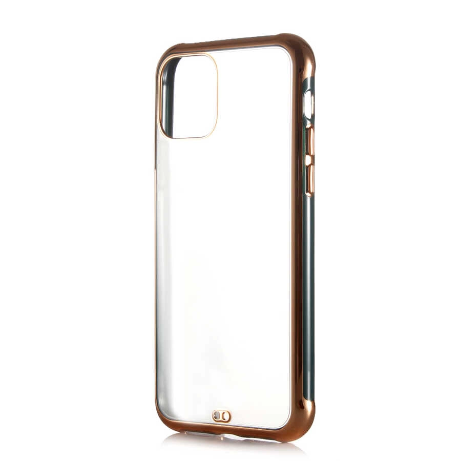 iPhone Uyumlu 12 Pro Kılıf Zore Voit Kapak-Koyu yeşil