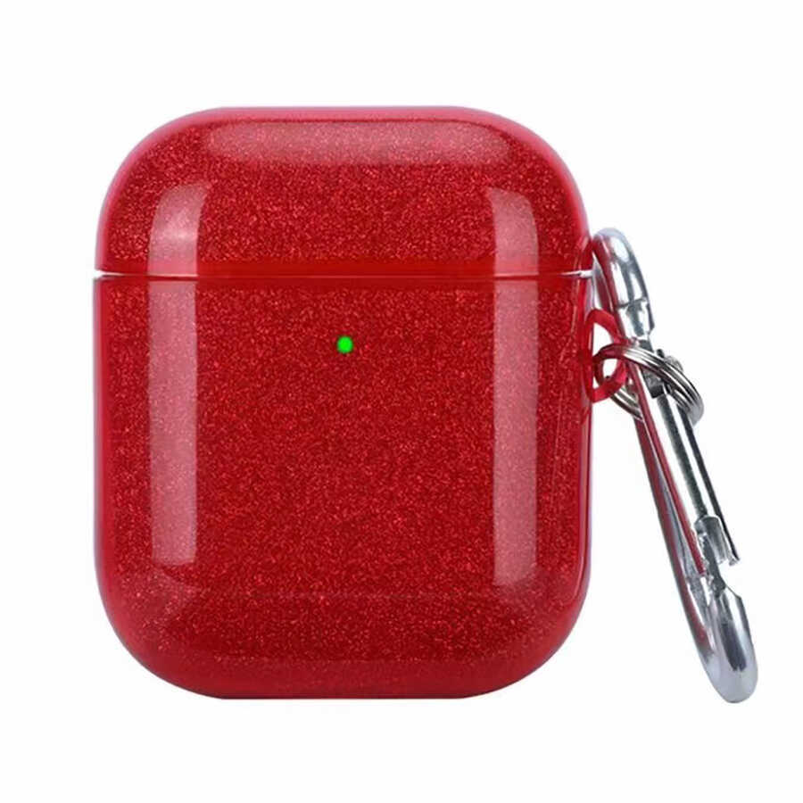 Airpods Uyumlu Kılıf Zore Airbag 17 Kılıf-Kırmızı