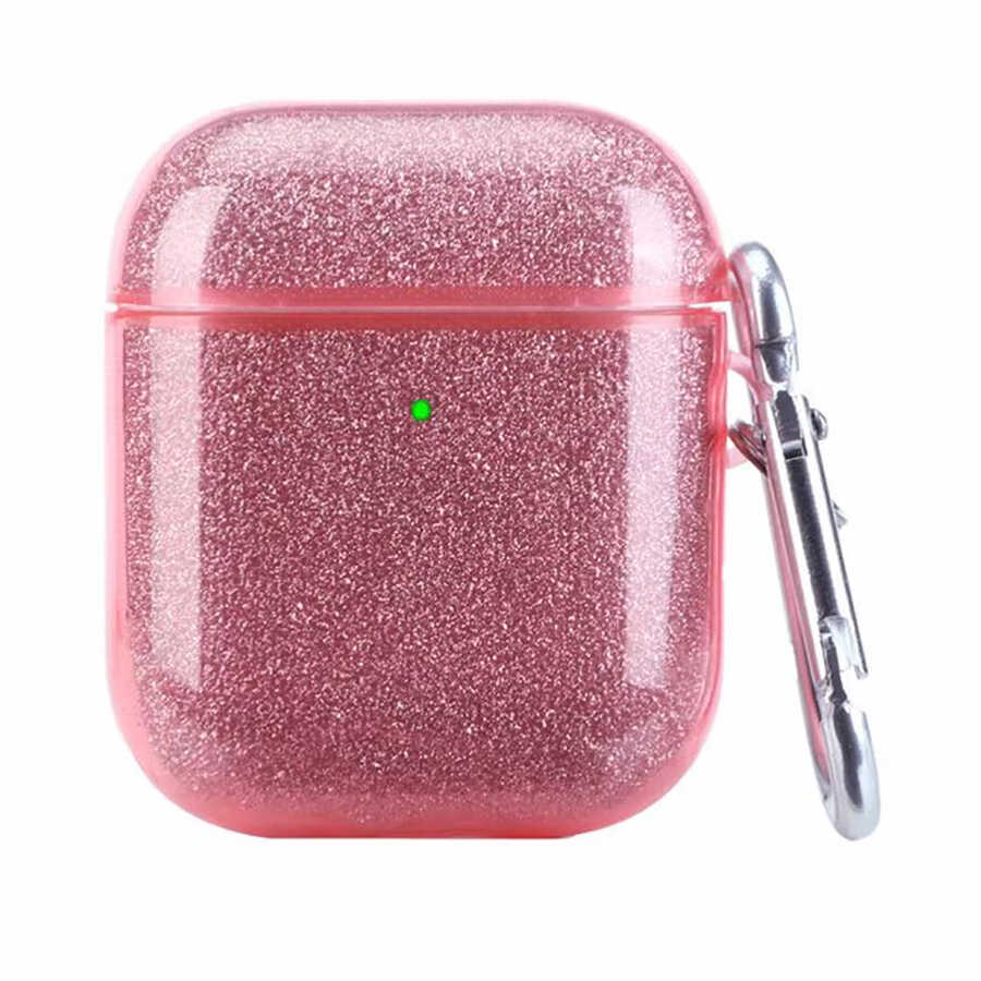 Airpods Uyumlu Kılıf Zore Airbag 17 Kılıf-Pembe
