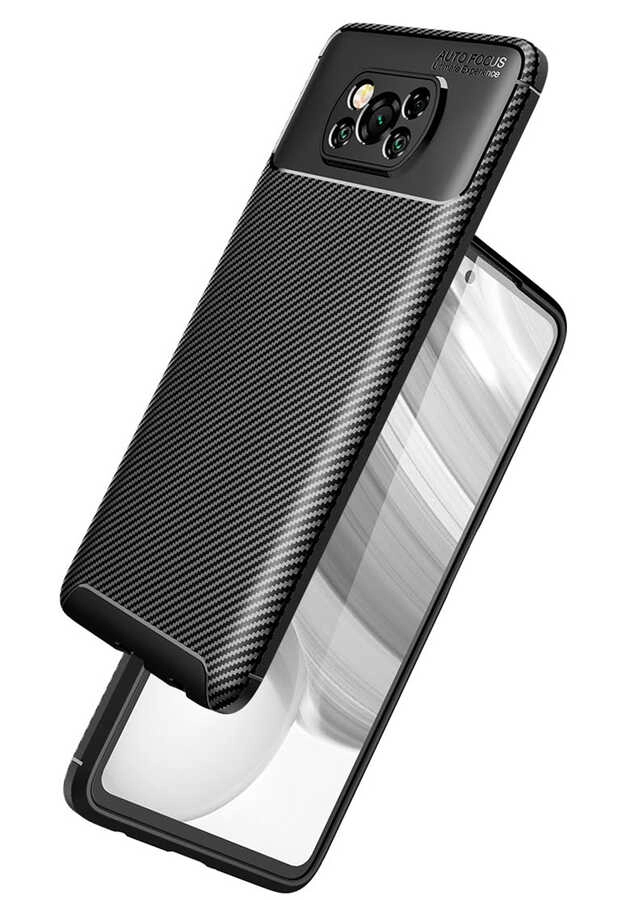 Xiaomi Uyumlu  Poco X3 Kılıf Zore Negro Silikon Kapak
