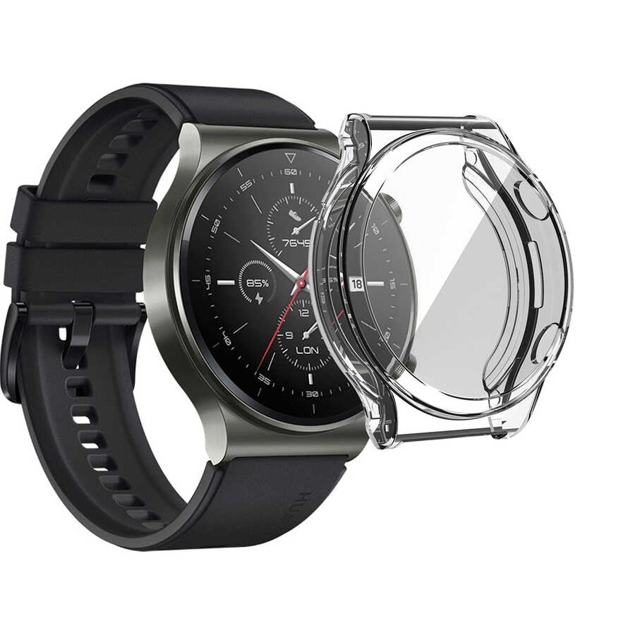 Huawei Uyumlu Watch GT2 Pro Zore Watch Gard 02 Ekran Koruyucu-Renksiz