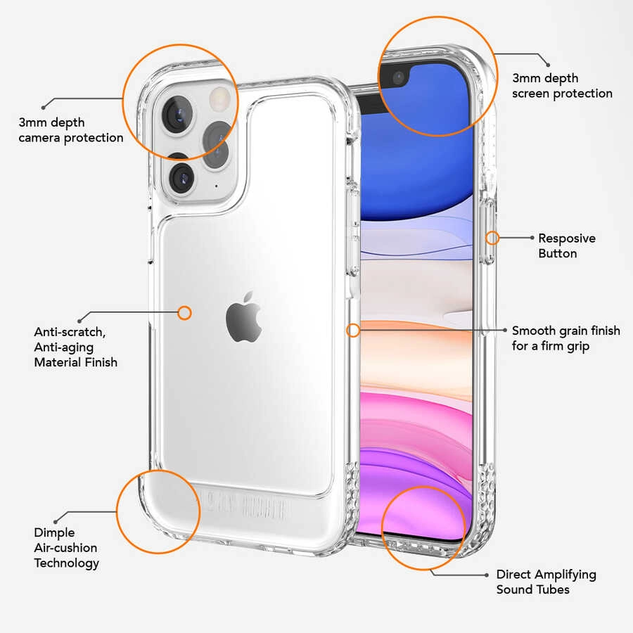 iPhone Uyumlu 12 Pro Max UR U Model Kapak