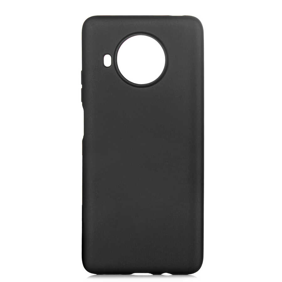 Xiaomi Uyumlu  Mi 10T Lite 5G Kılıf Zore Premier Silikon Kapak-Siyah