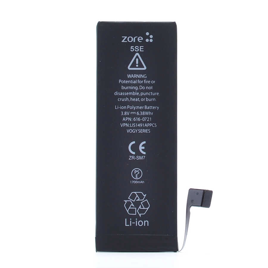 iPhone Uyumlu 5SE Zore Vogy Batarya