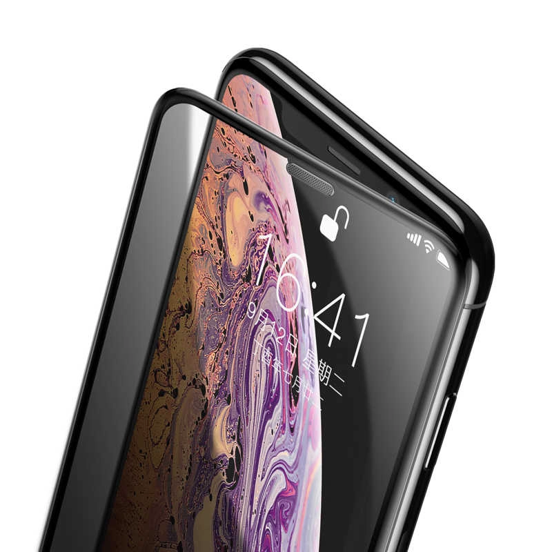 iPhone Uyumlu 12 Pro Max Zore Toz Korumalı Hayalet Temperli Ekran Koruyucu