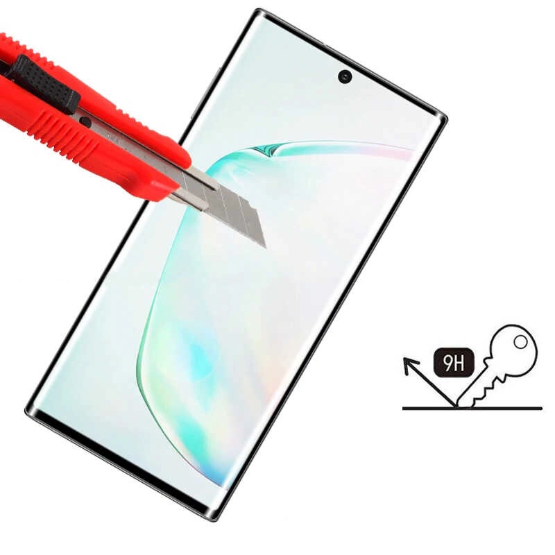 Galaxy Uyumlu Note 20 Ultra Zore Kavisli Full Yapışkanlı Cam Ekran Koruyucu