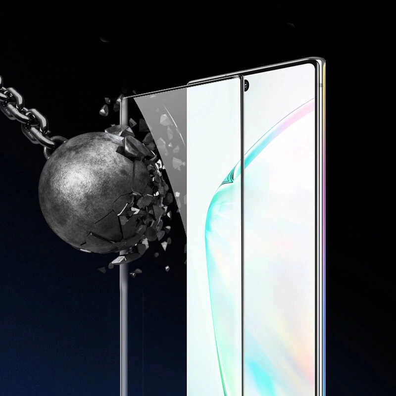 Galaxy Uyumlu Note 20 Ultra Zore Kavisli Full Yapışkanlı Cam Ekran Koruyucu