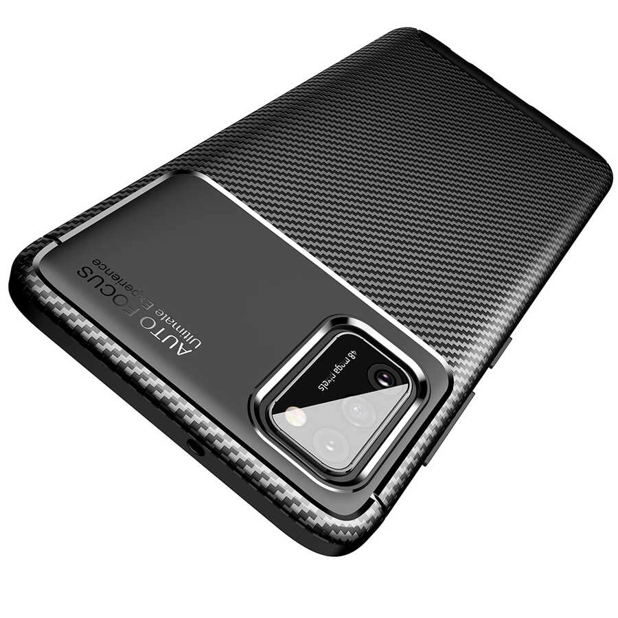 Galaxy Uyumlu A02S Kılıf Zore Negro Silikon Kapak