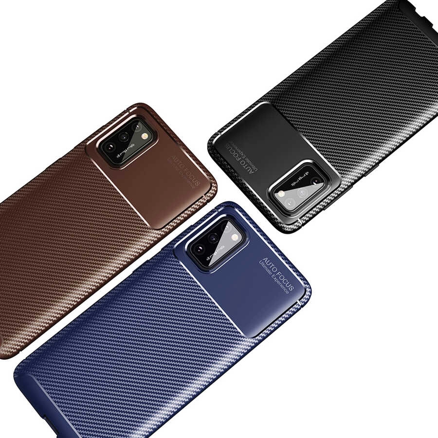Galaxy Uyumlu A02S Kılıf Zore Negro Silikon Kapak